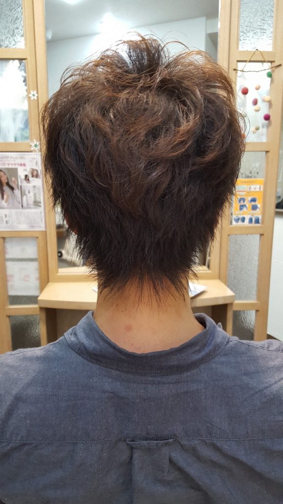 メンズパーマ1ヶ月後にカットで清潔感をっ！！ 美容院でも床屋でもない町田のヘアサロン Rodge.(ロッジ)